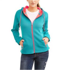Swiss Tech Waffle Knit Tech Fleece Hooded Jacket